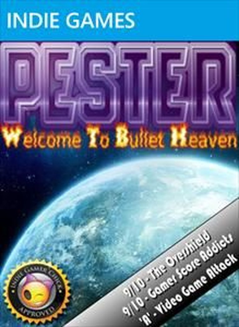 Pester: Welcome to Bullet Heaven Logo