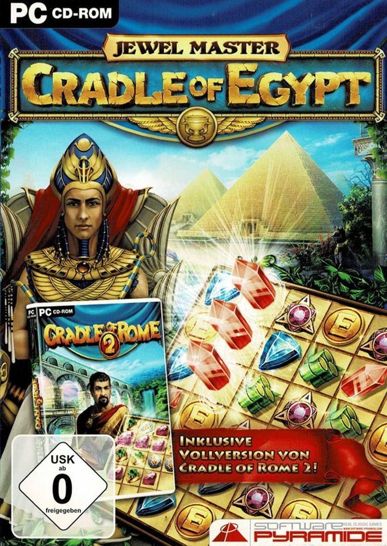Jewel Master: Cradle of Egypt + Cradle of Rome 2 Logo