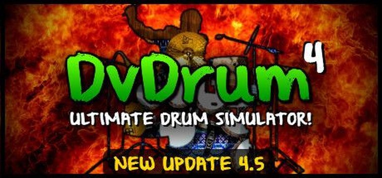DvDrum, Ultimate Drum Simulator! Logo