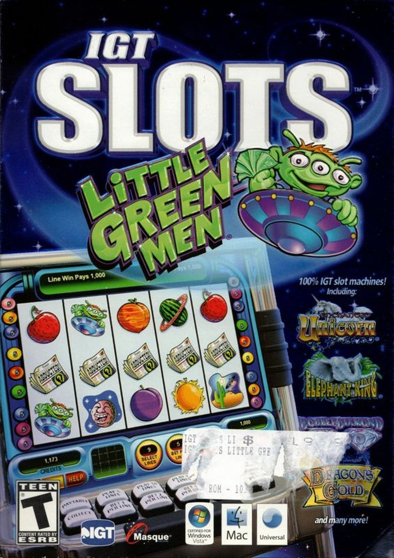 IGT Slots: Little Green Men Logo