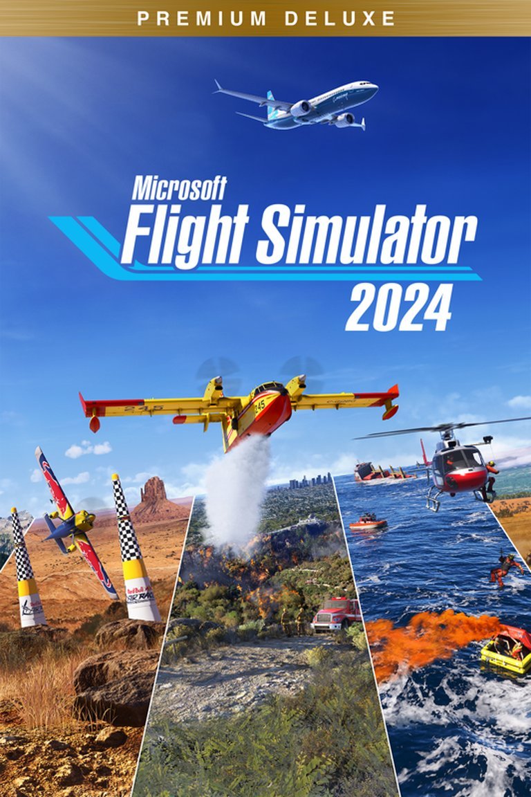 Microsoft Flight Simulator 2024 (Premium Deluxe Edition) Logo
