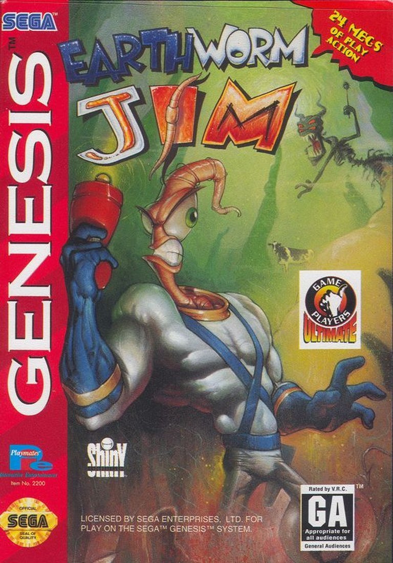 Earthworm Jim Logo