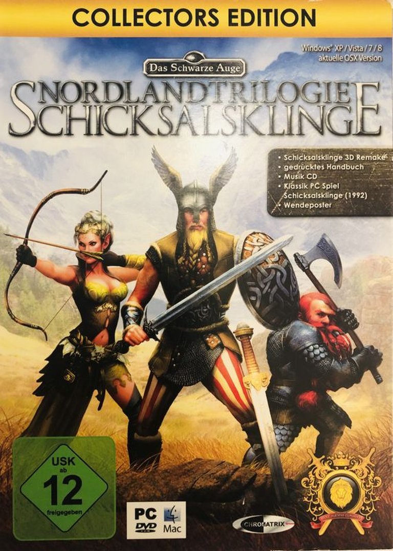 Das Schwarze Auge: Schicksalsklinge (Collectors Edition) Logo