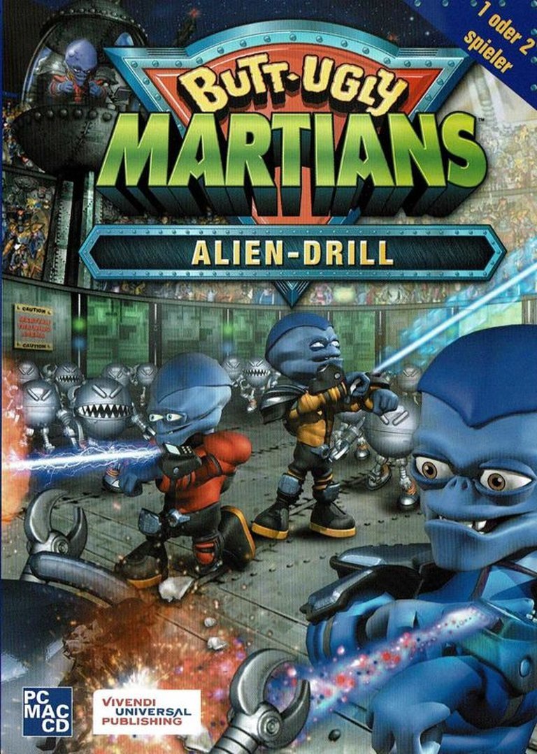 Butt-Ugly Martians: Martian Boot Camp Logo