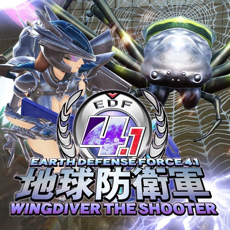 Earth Defense Force 4.1: Wingdiver The Shooter Logo
