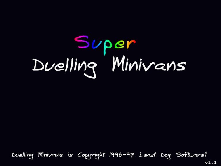 Super Duelling Minivans Logo