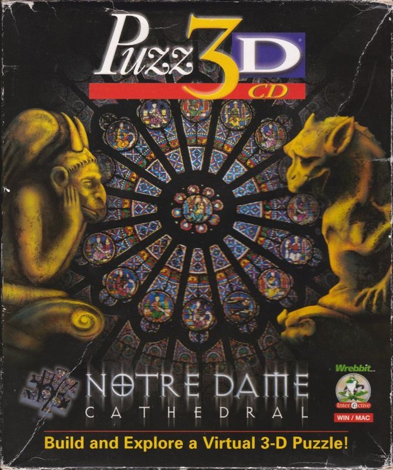 Puzz 3D: Notre Dame Cathedral Logo