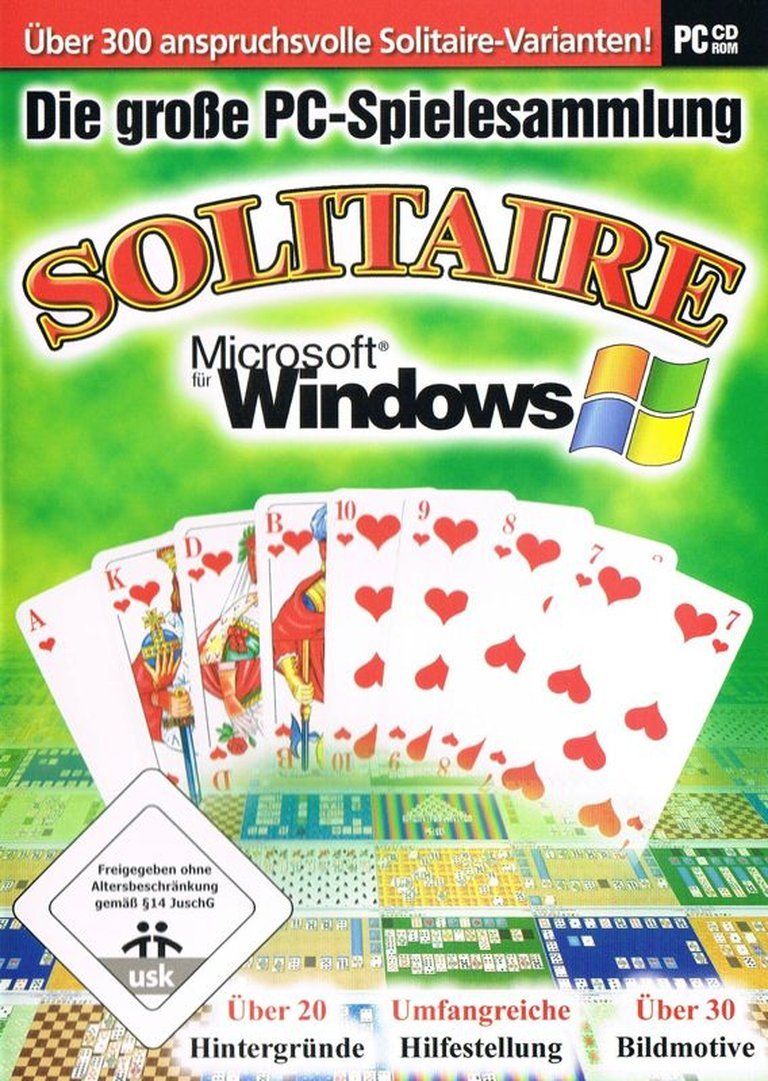 Die große PC-Spielesammlung: Solitaire Logo