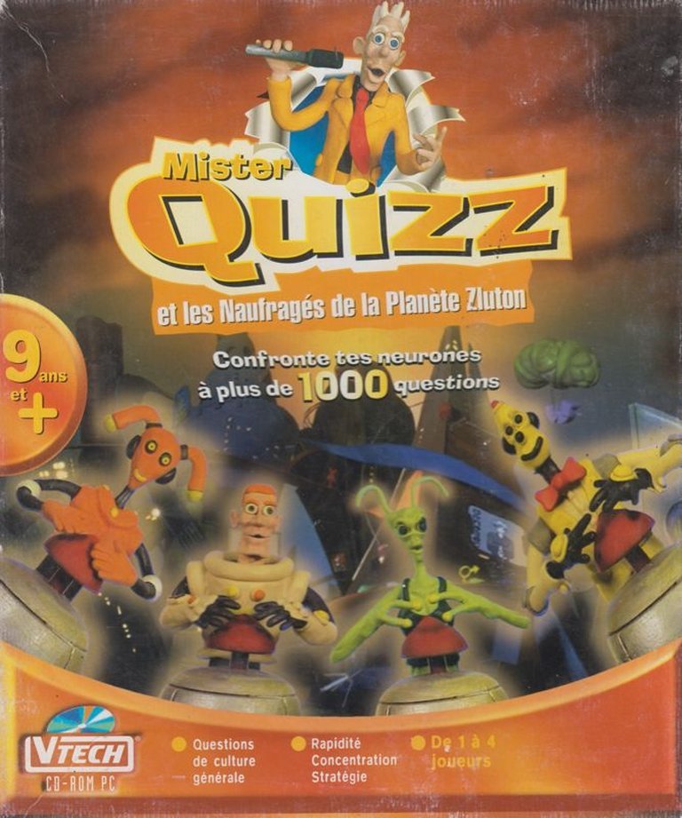 Mister Quizz et les Naufragés de la Planète Zluton Logo