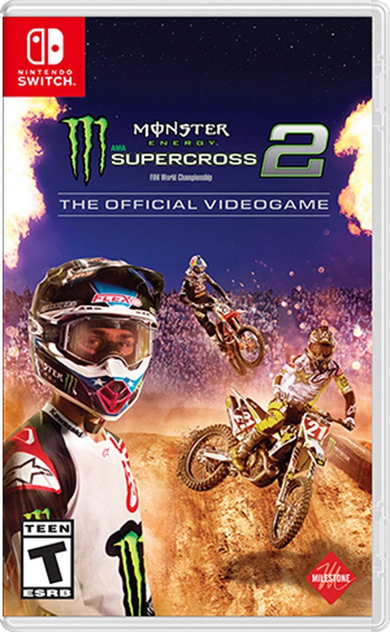 Monster Energy Supercross 2: The Official Videogame Logo