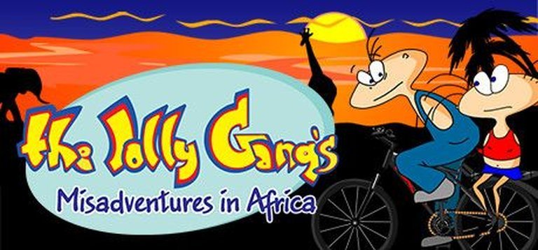 The Jolly Gang's Misadventures in Africa Logo
