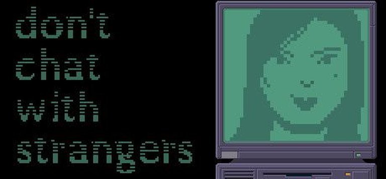 Don't Chat with Strangers Logo