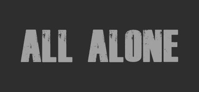 All Alone Logo