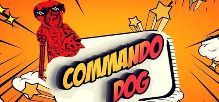 Commando Dog Logo