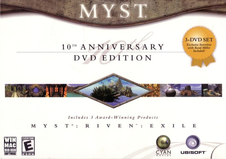Myst: 10th Anniversary DVD Edition Logo