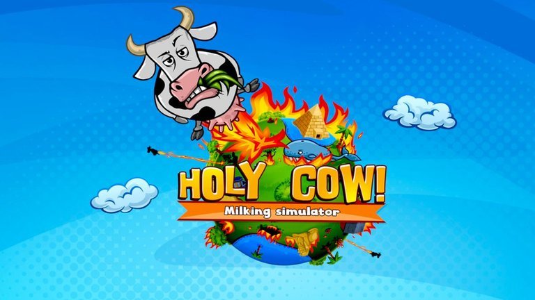 Holy Cow! Milking Simulator Logo