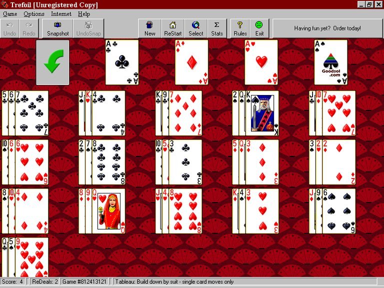 Pretty Good Solitaire 600 Logo