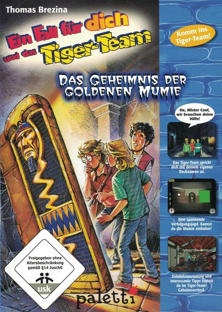 Ein Fall für dich und das Tiger-Team: Das Geheimnis der goldenen Mumie Logo
