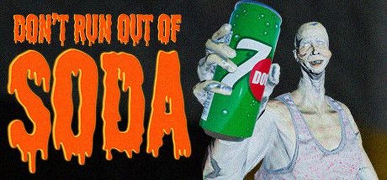 Don't Run Out of Soda Logo