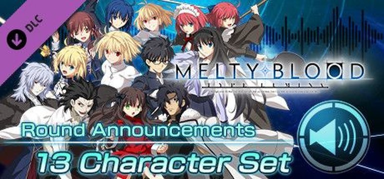 Melty Blood: Type Lumina - Round Announcements - 13 Character Set Logo