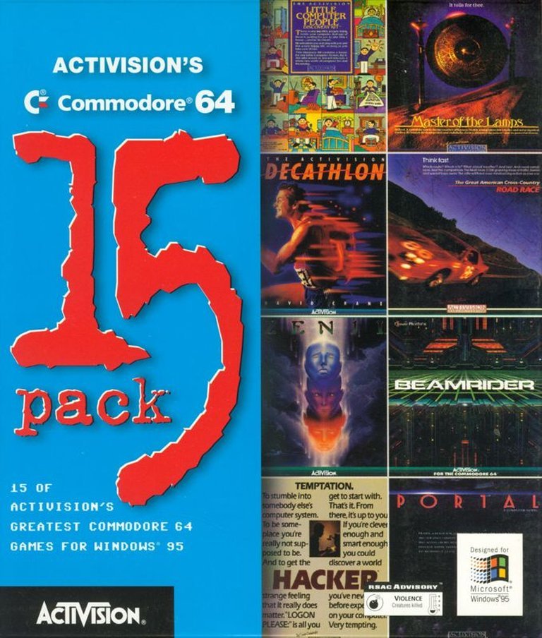 Activision's Commodore 64 15 Pack Logo
