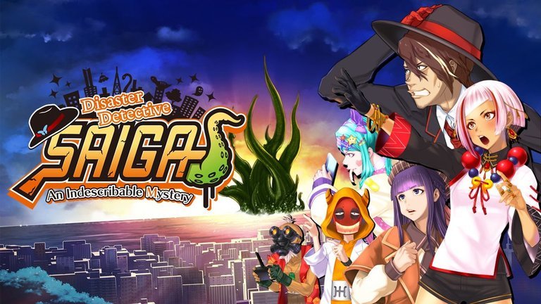 Disaster Detective Saiga: An Indescribable Mystery Logo