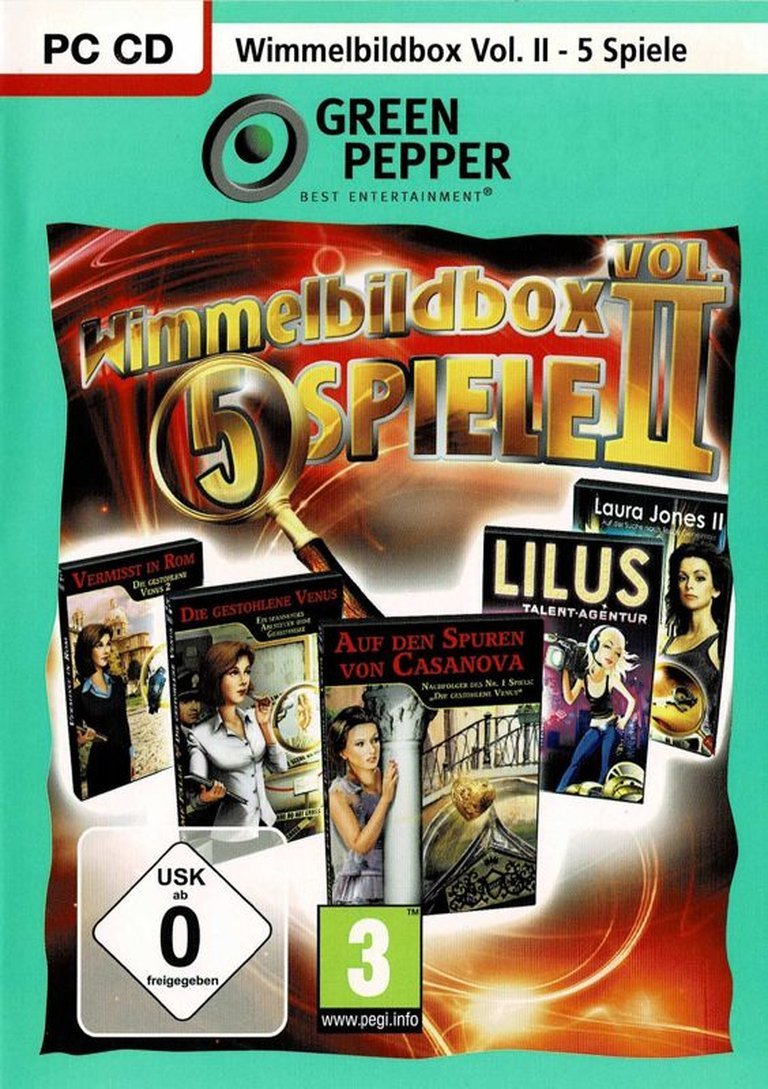 Wimmelbildbox Vol. II - 5 Spiele Logo