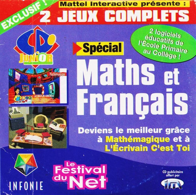 Spécial Maths et Français: Mathémagique/L'Écrivain C'est Toi Logo