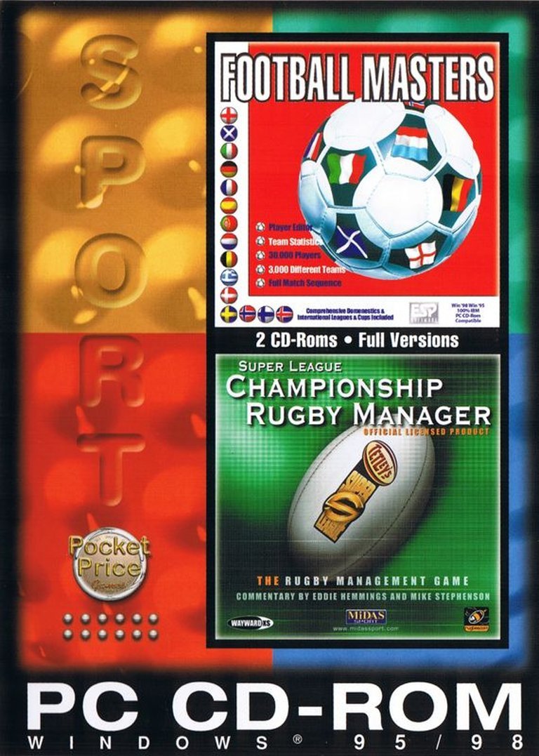 Football Masters + Championship Rugby Manager Logo