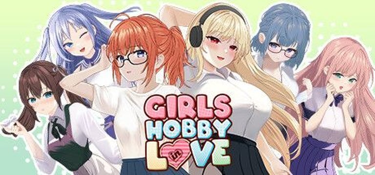 Girls Hobby in Love Logo