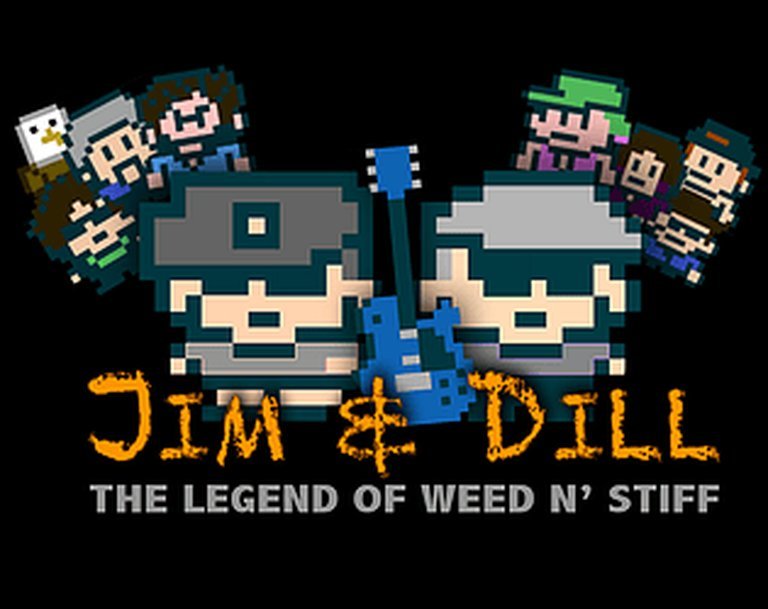 Jim & Dill: The Legend of Weed N' Stiff Logo