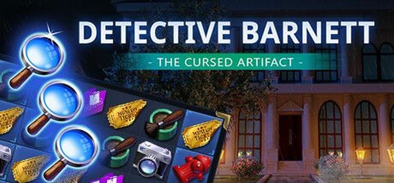 Detective Barnett: The Cursed Artifact Logo