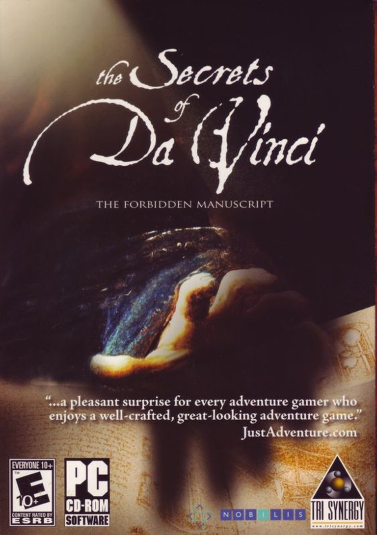 The Secrets of Da Vinci: The Forbidden Manuscript Logo