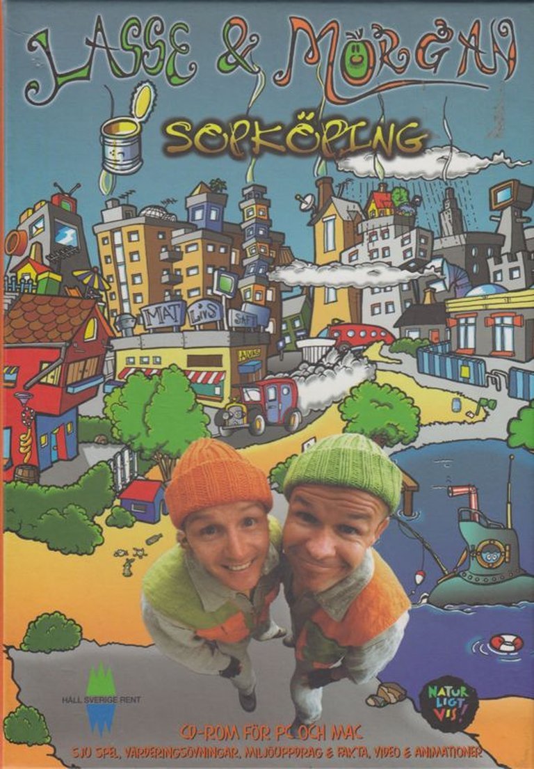 Lasse & Morgan i Sopköping Logo