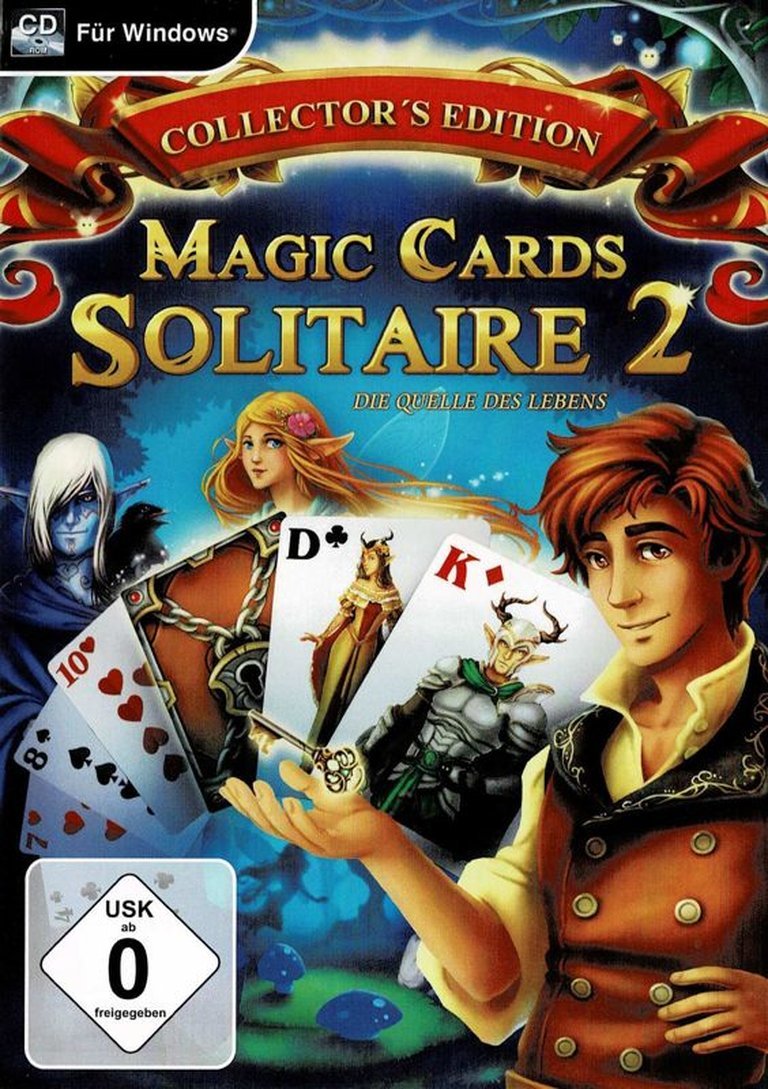 Magic Cards Solitaire 2: The Fountain of Life (Collector's Edition) Logo