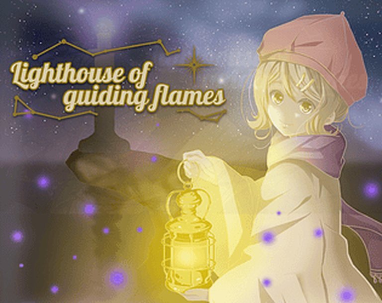 Lighthouse of guiding flames Logo
