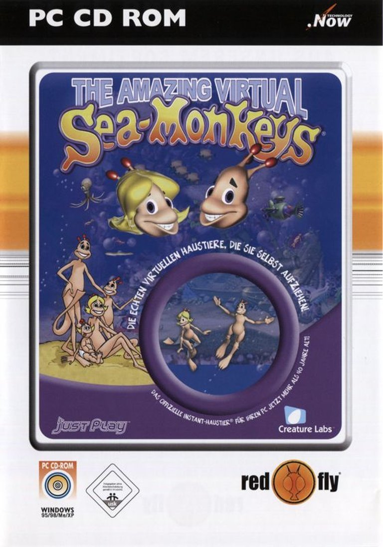 The Amazing Virtual Sea-Monkeys Logo