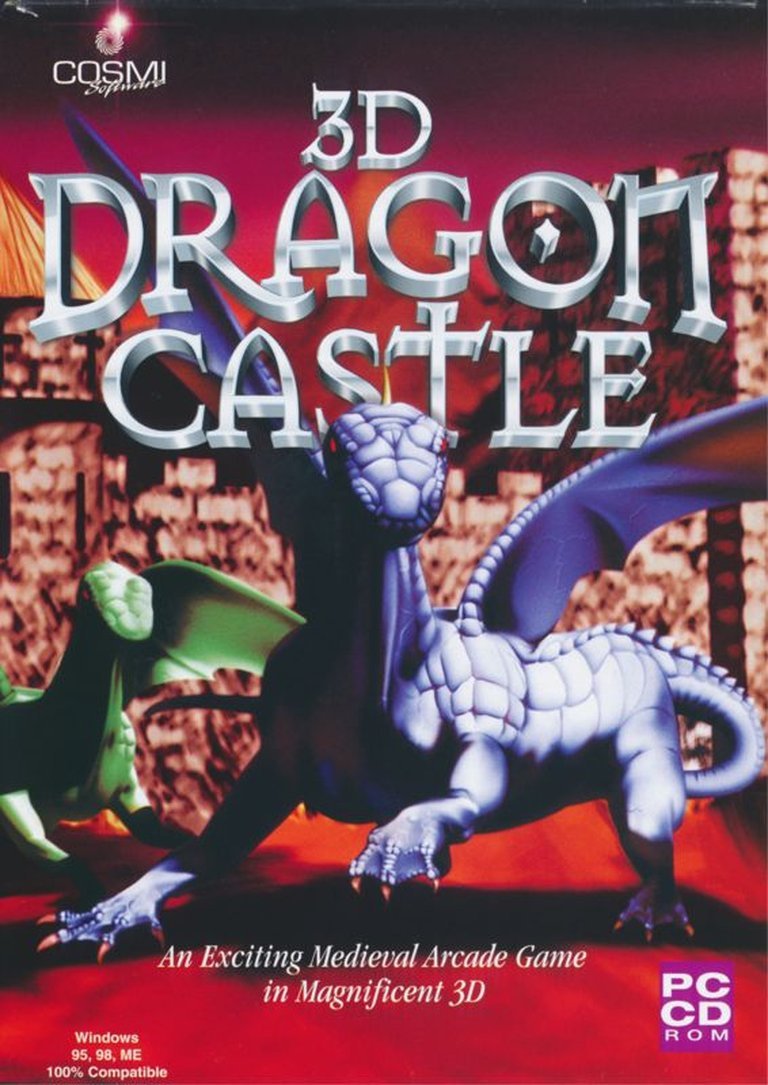 3D Dragon Duel Logo