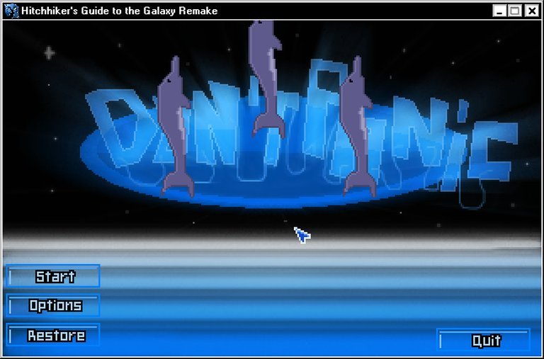 Hitchhiker's Guide to the Galaxy Remake Logo
