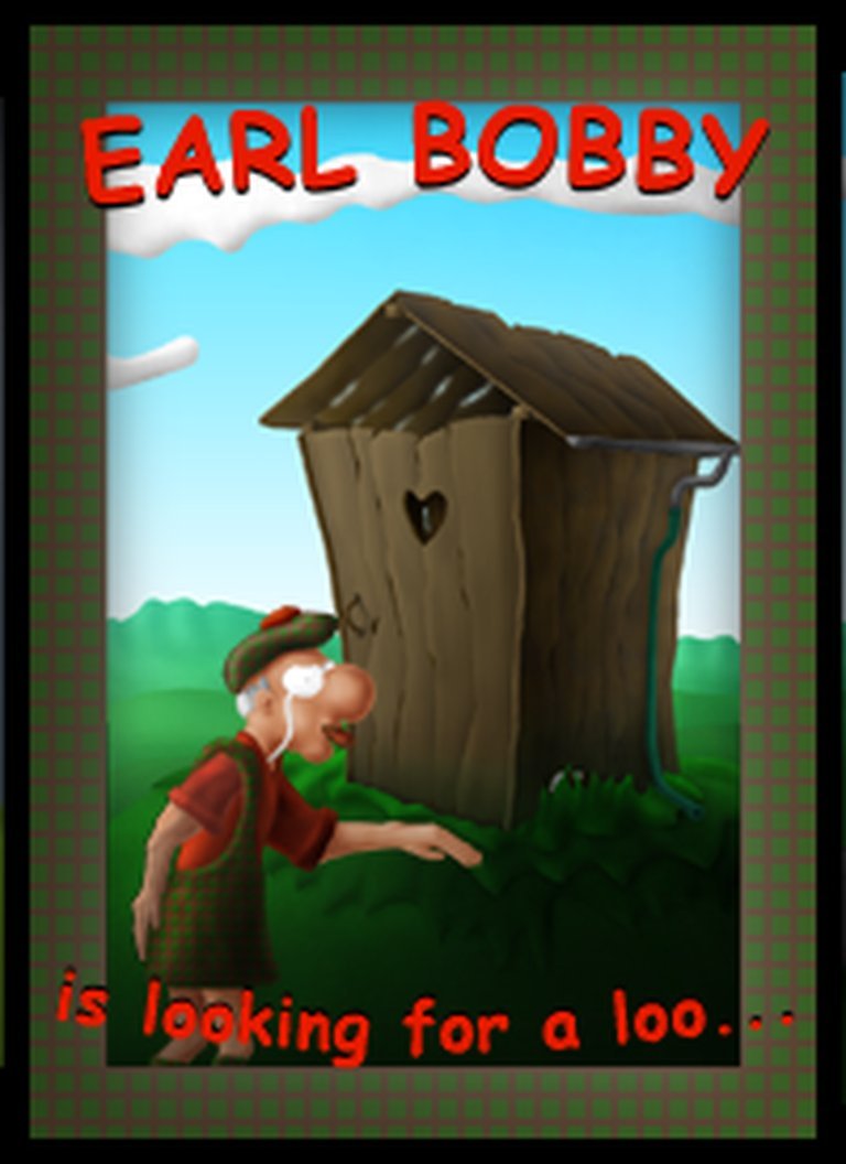 Earl Bobby is looking for a Loo Logo