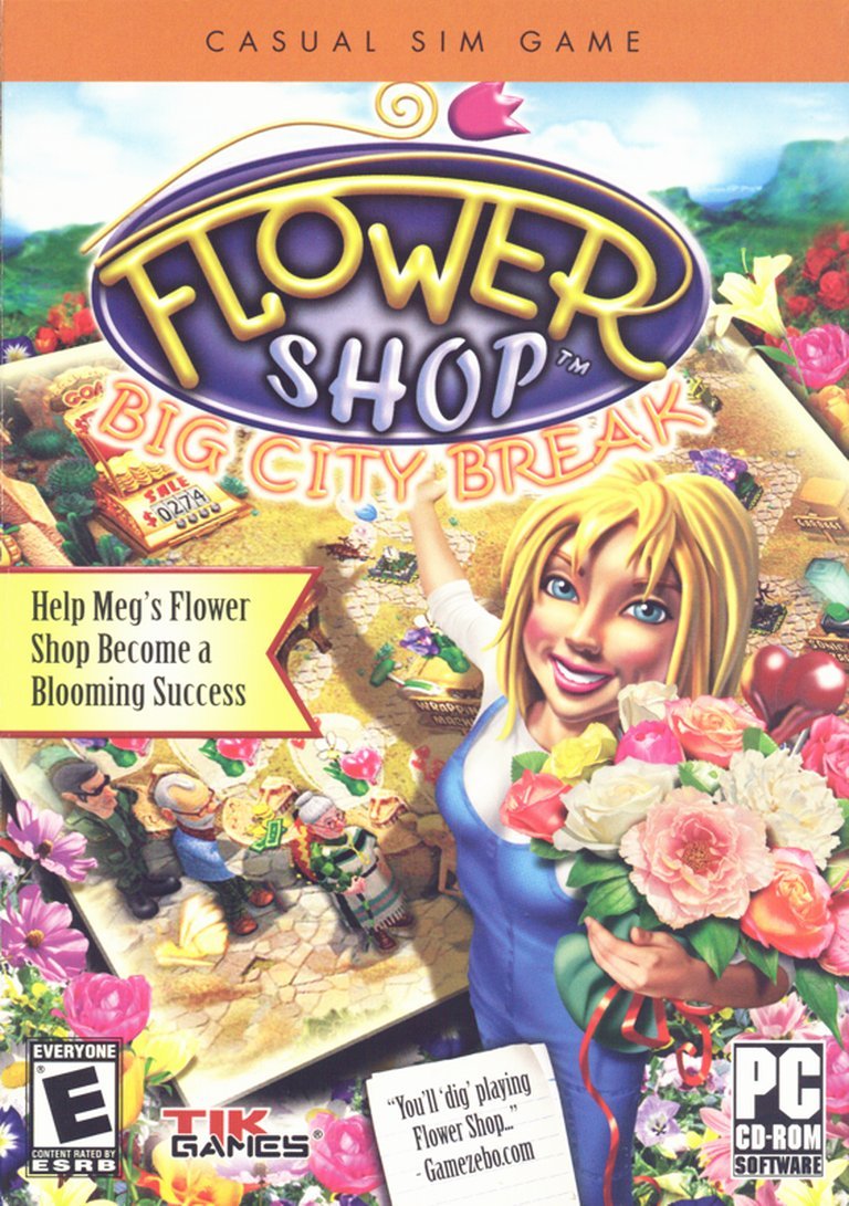 Flower Shop: Big City Break Logo