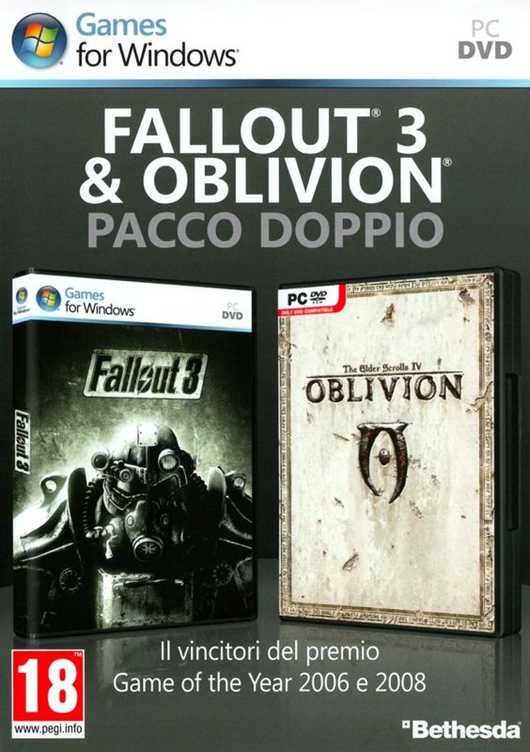 Fallout 3 & Oblivion Double Pack Logo