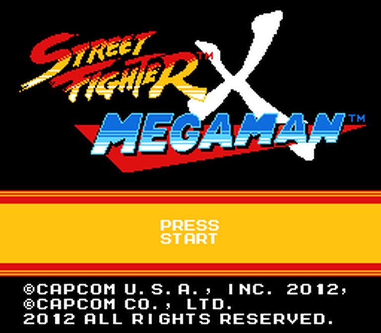 Street Fighter X Mega Man Logo