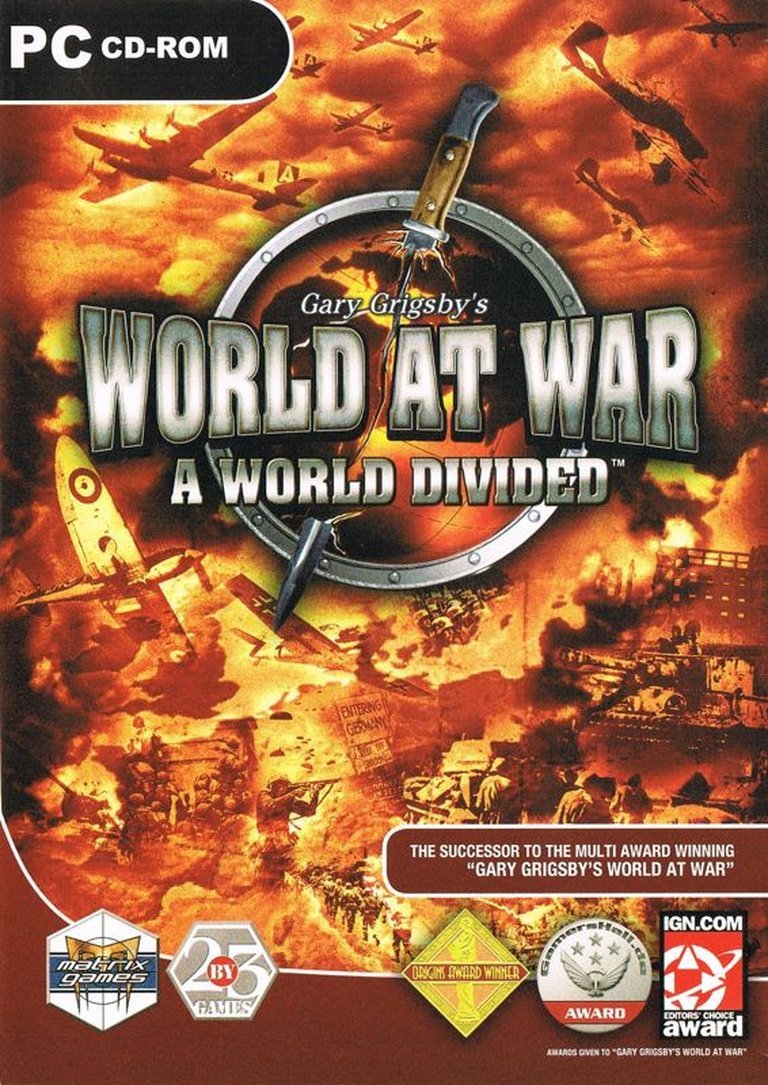 Gary Grigsby's World at War: A World Divided Logo