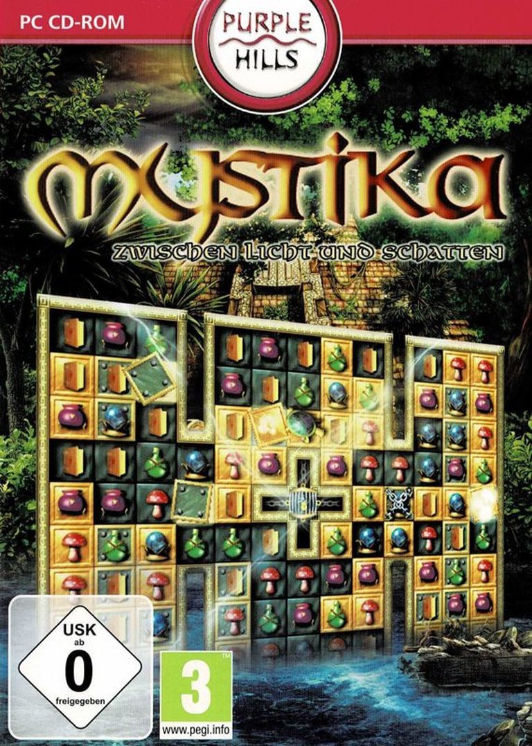 Mystika: Between Light and Shadow Logo