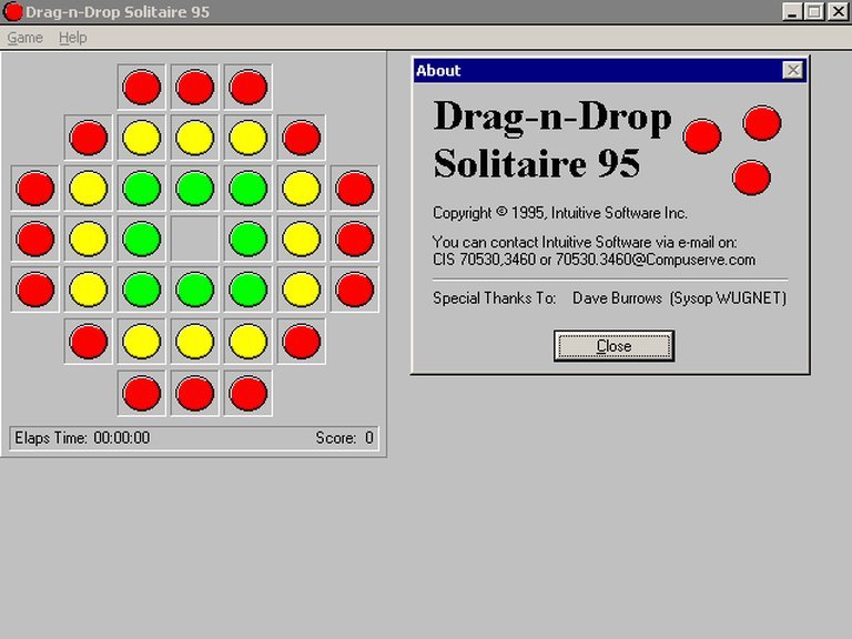 Drag-n-Drop Solitaire 95 Logo