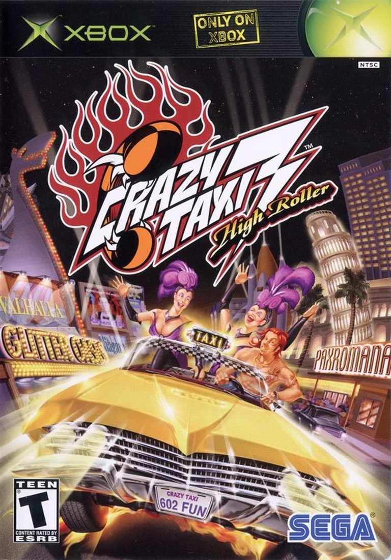 Crazy Taxi 3: High Roller Logo