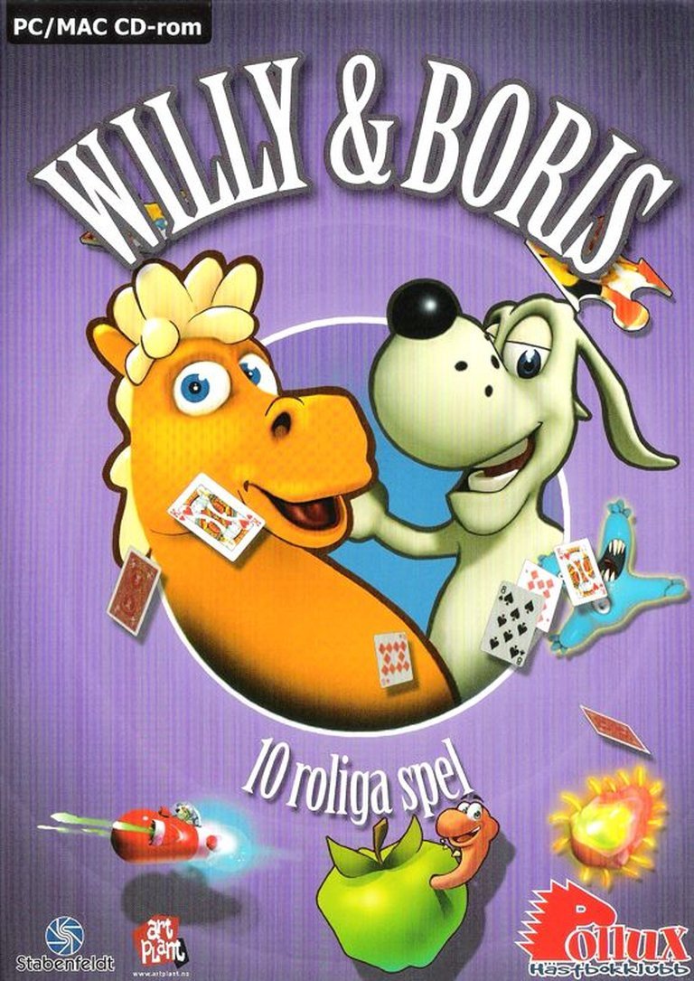 Willy & Boris: 10 Fun Games Logo