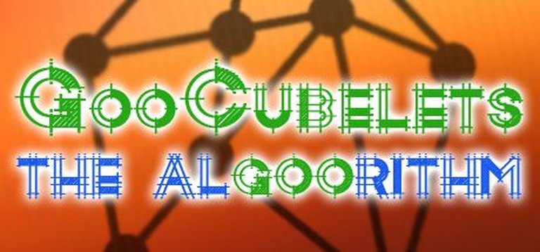 GooCubelets: The Algoorithm Logo