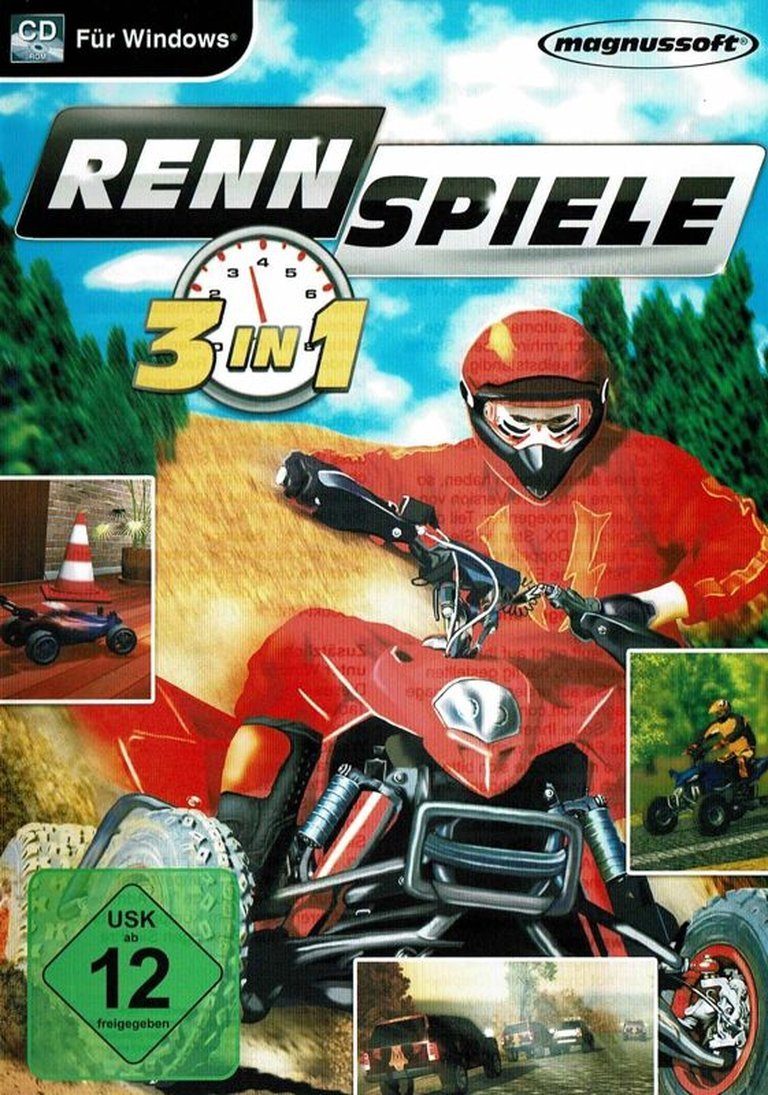 Rennspiele 3 in 1 Logo